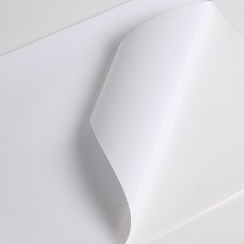 VCSR200WG1 - Blanc Brillant adh permanent super renforcé gris